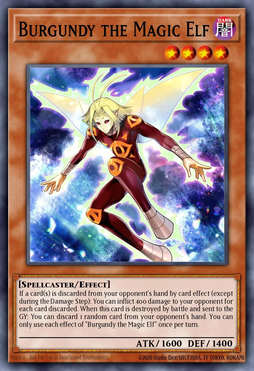 Burgundy the Magic Elf 「EN」