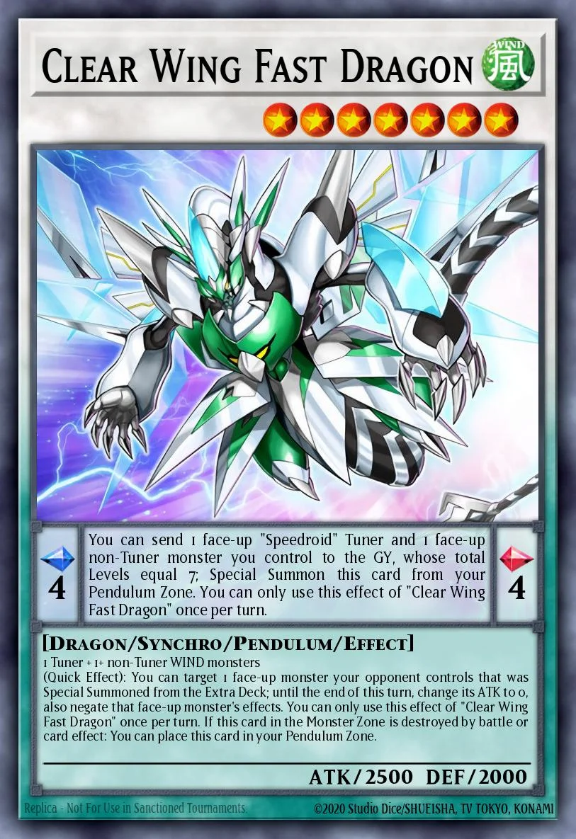 Clear Wing Fast Dragon 「EN」