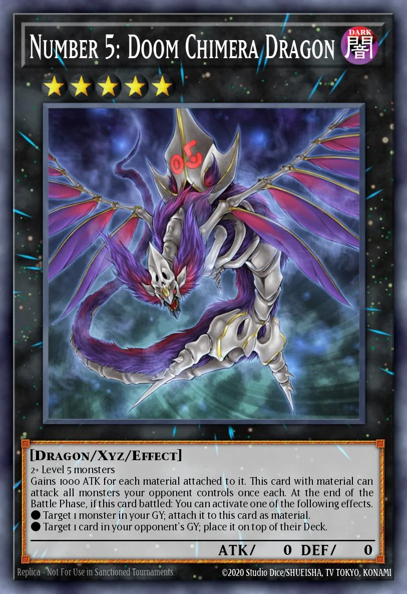 Number 5: Doom Chimera Dragon 「EN」