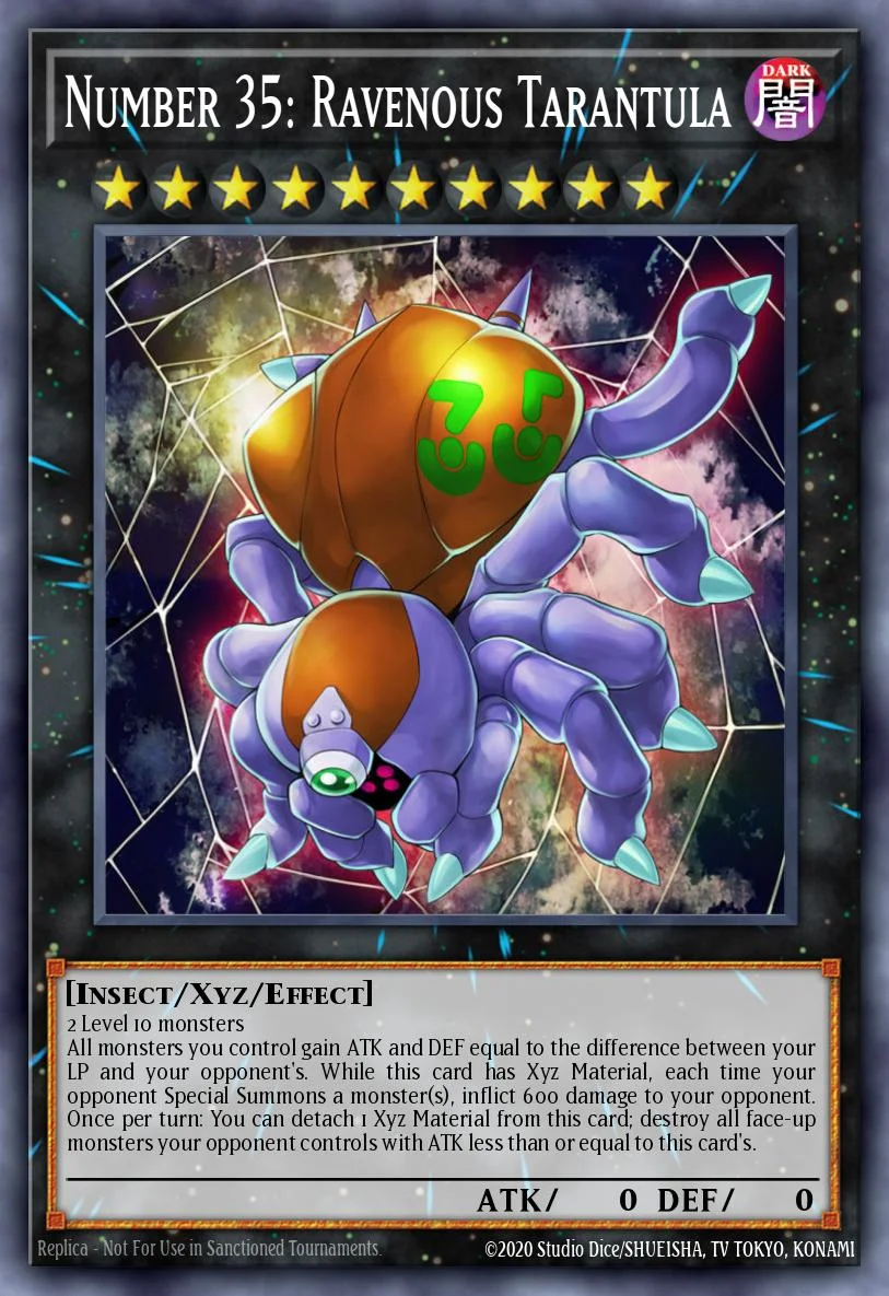 Number 35: Ravenous Tarantula 「EN」
