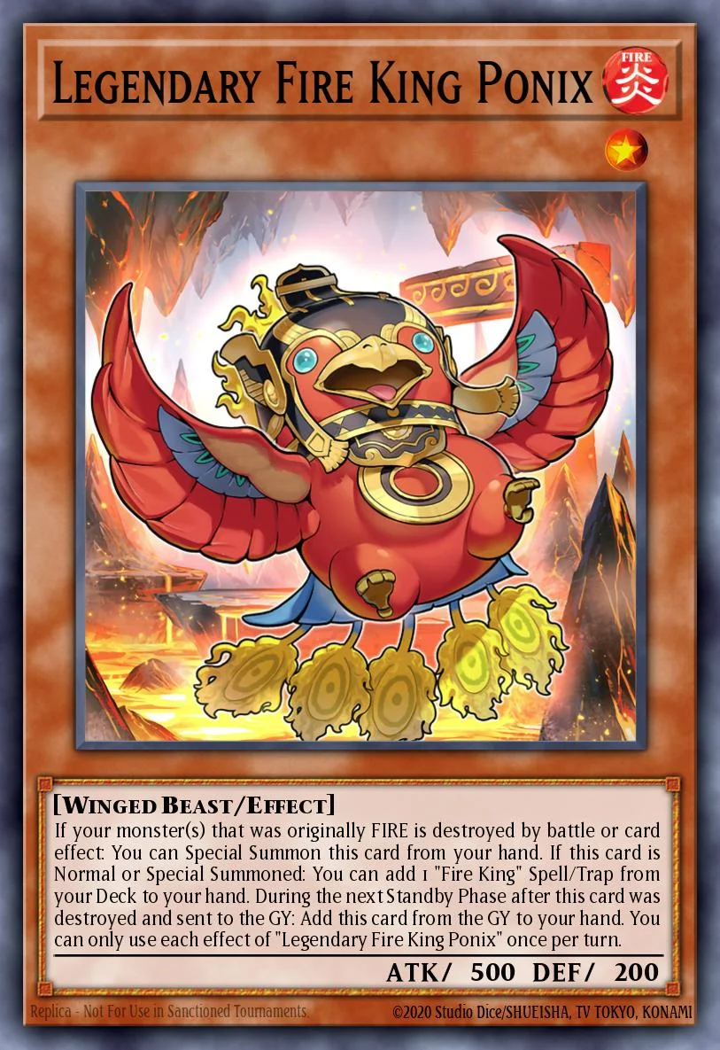 Legendary Fire King Ponix 「EN」