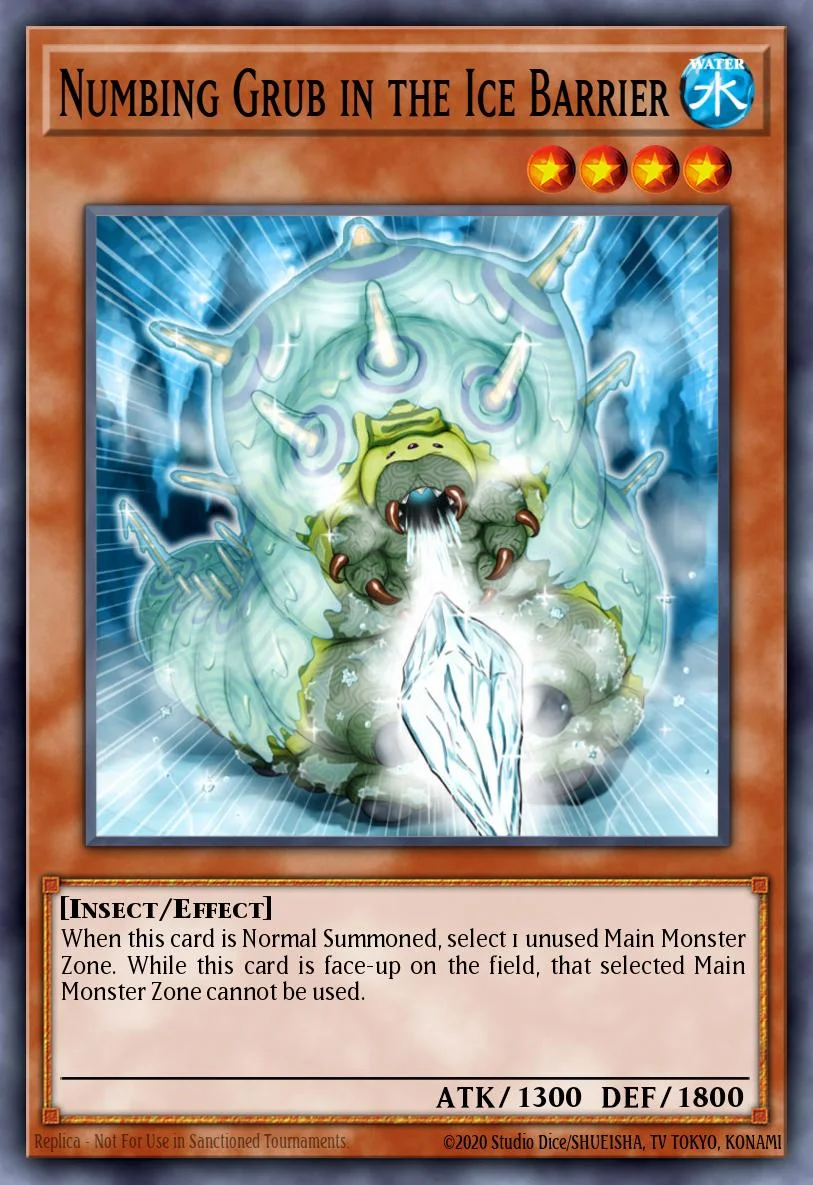 Numbing Grub in the Ice Barrier 「EN」