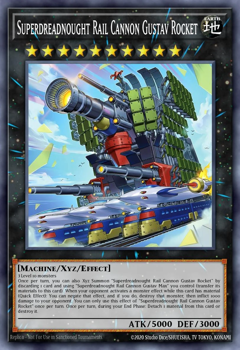 Superdreadnought Rail Cannon Gustav Rocket 「EN」
