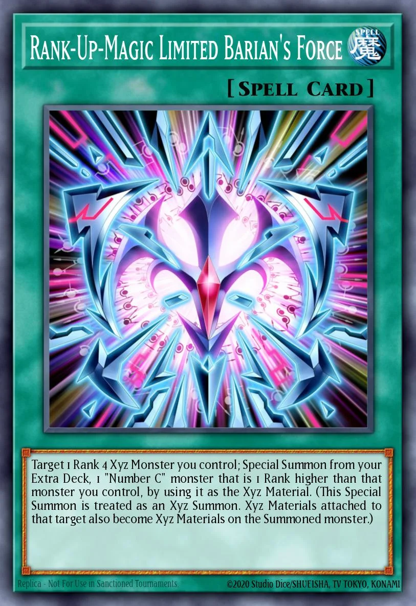 Rank-Up-Magic Limited Barian's Force 「EN」