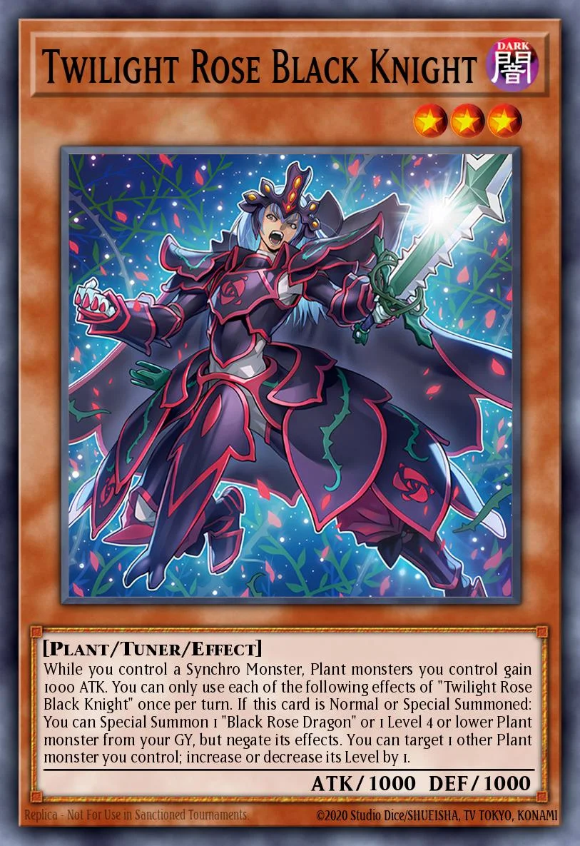 Twilight Rose Black Knight 「EN」