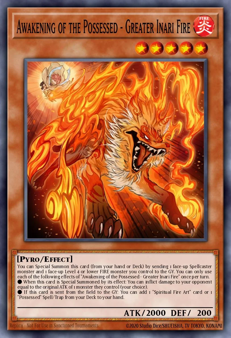 Awakening of the Possessed - Greater Inari Fire 「EN」