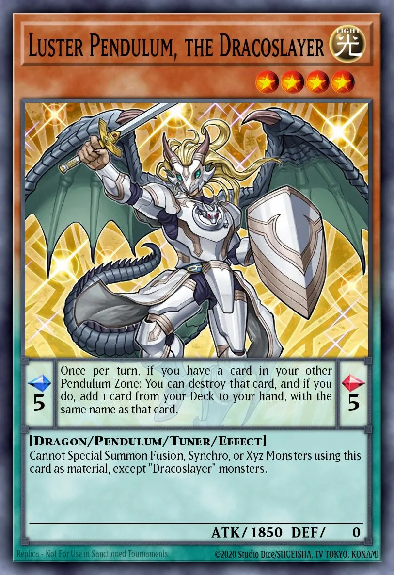 Luster Pendulum, the Dracoslayer 「EN」