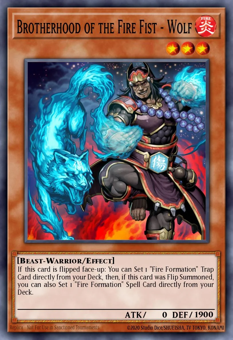 Brotherhood of the Fire Fist - Wolf 「EN」