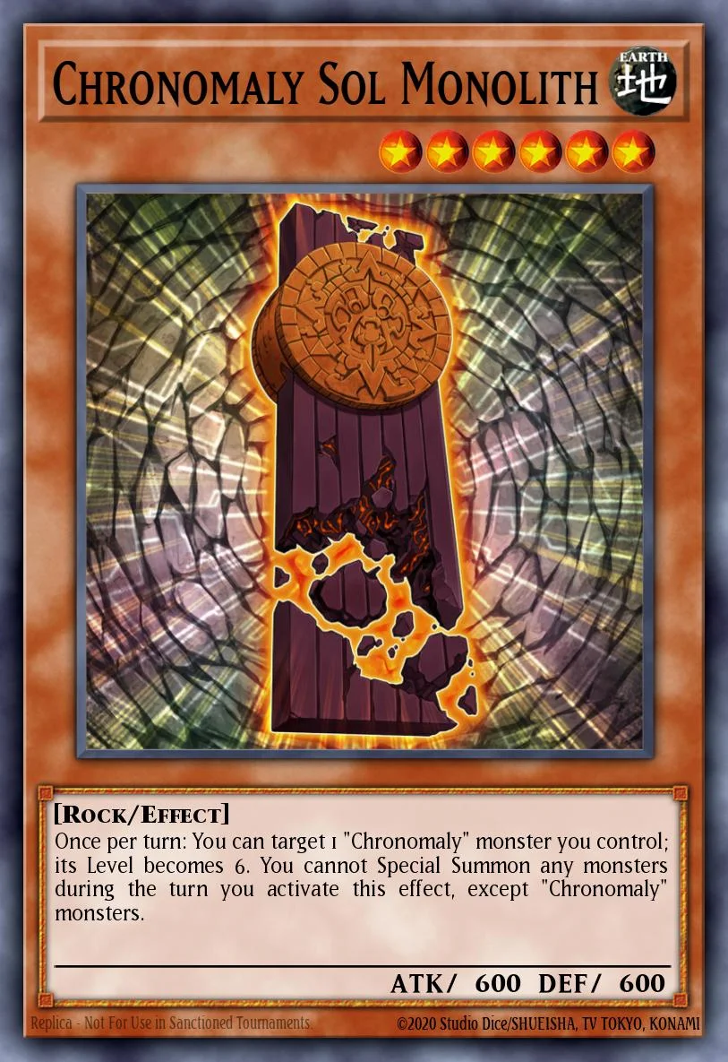 Chronomaly Sol Monolith 「EN」