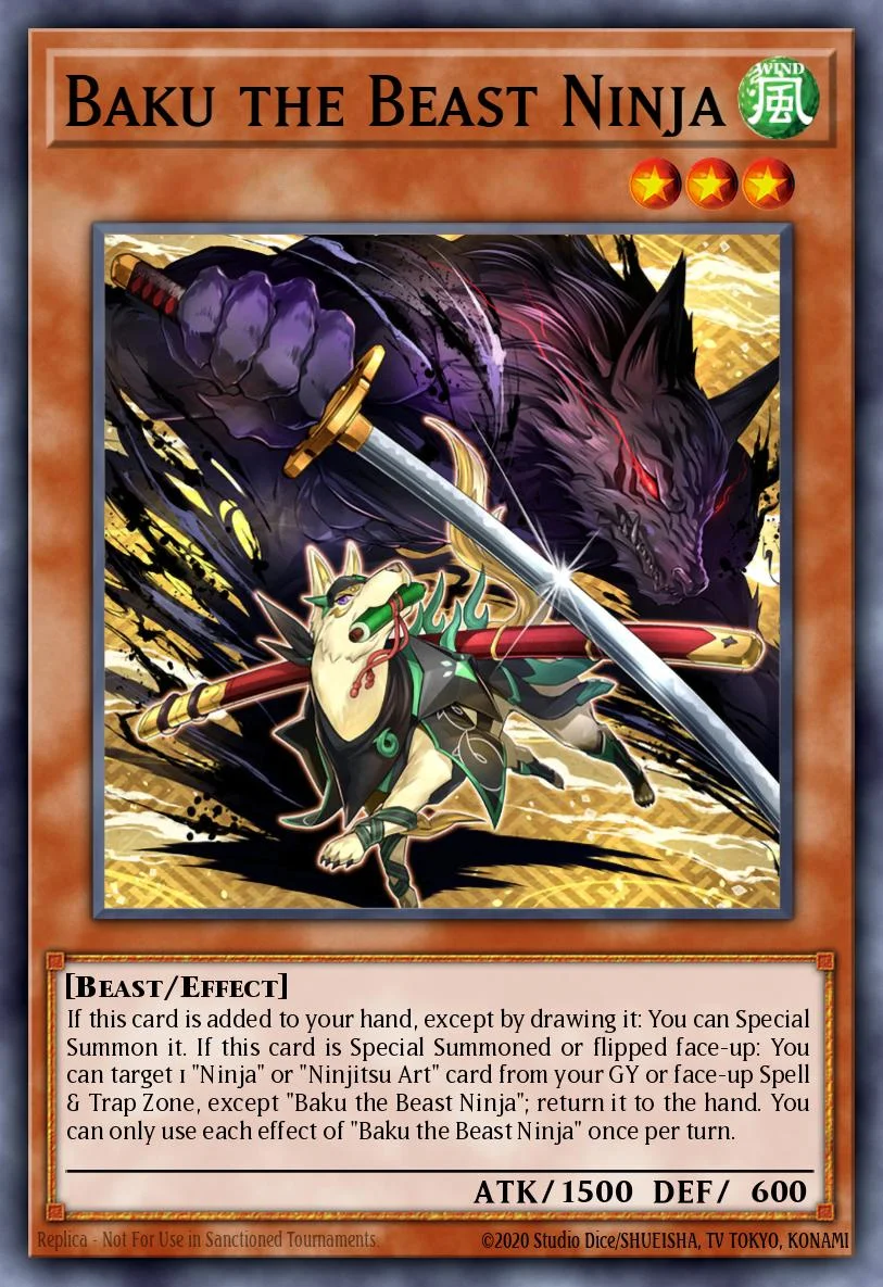 Baku the Beast Ninja 「EN」