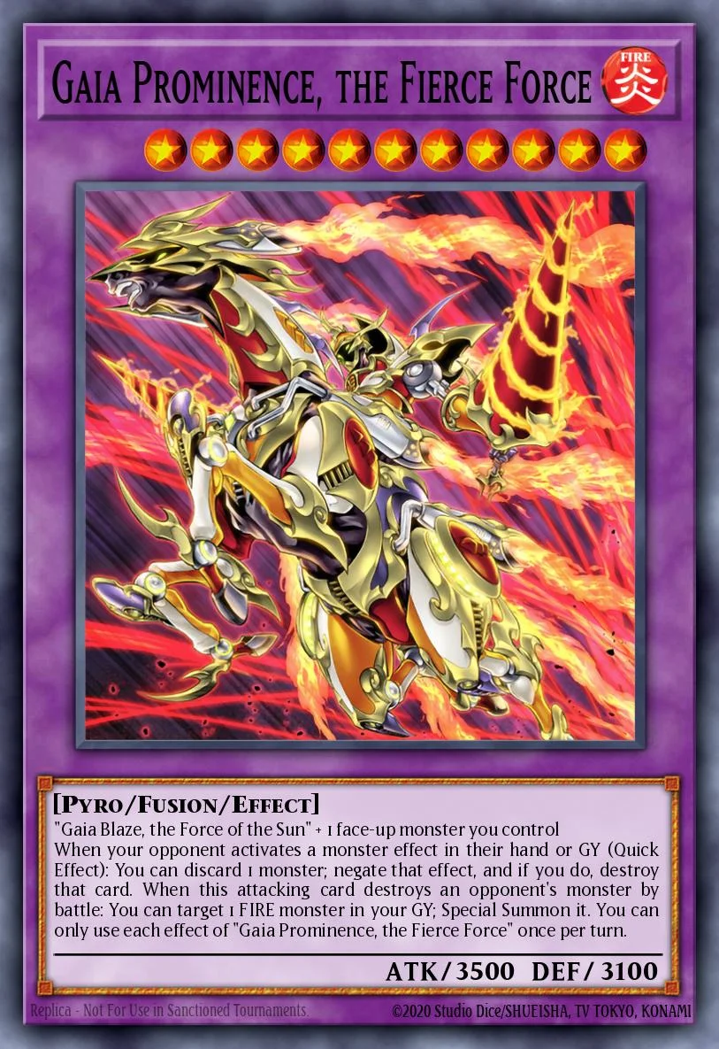 Gaia Prominence, the Fierce Force 「EN」
