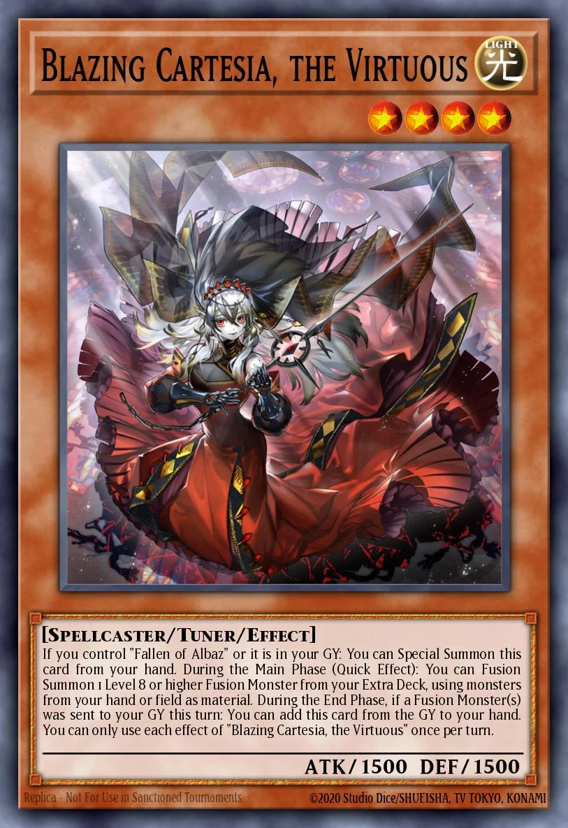 Blazing Cartesia, the Virtuous 「EN」
