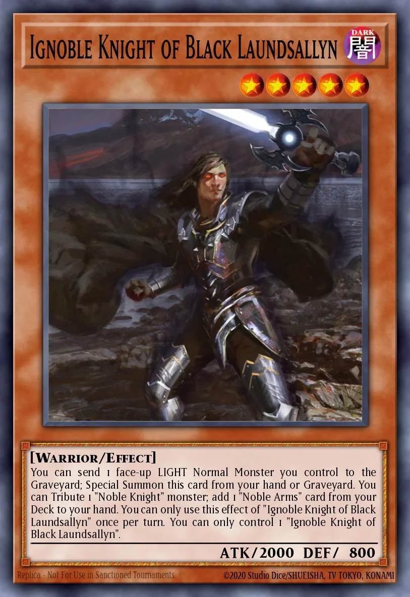 Ignoble Knight of Black Laundsallyn 「EN」