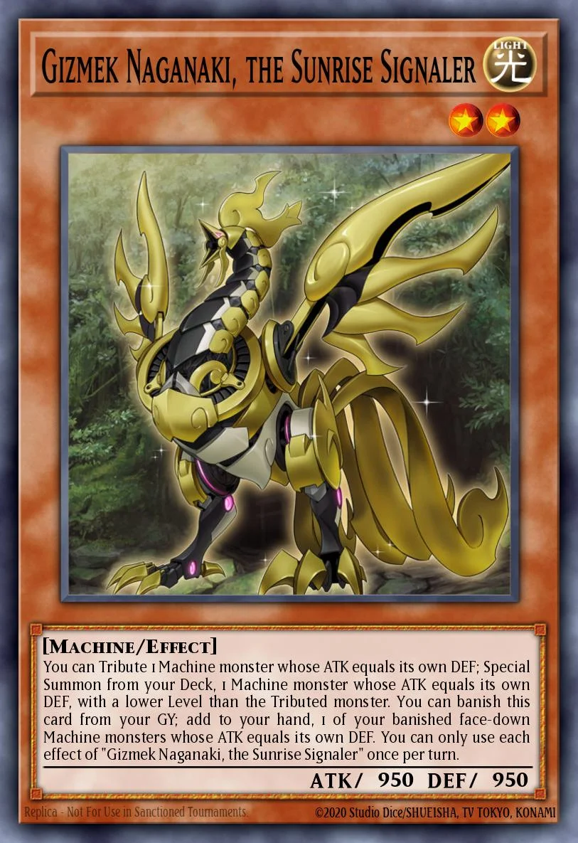 Gizmek Naganaki, the Sunrise Signaler 「EN」