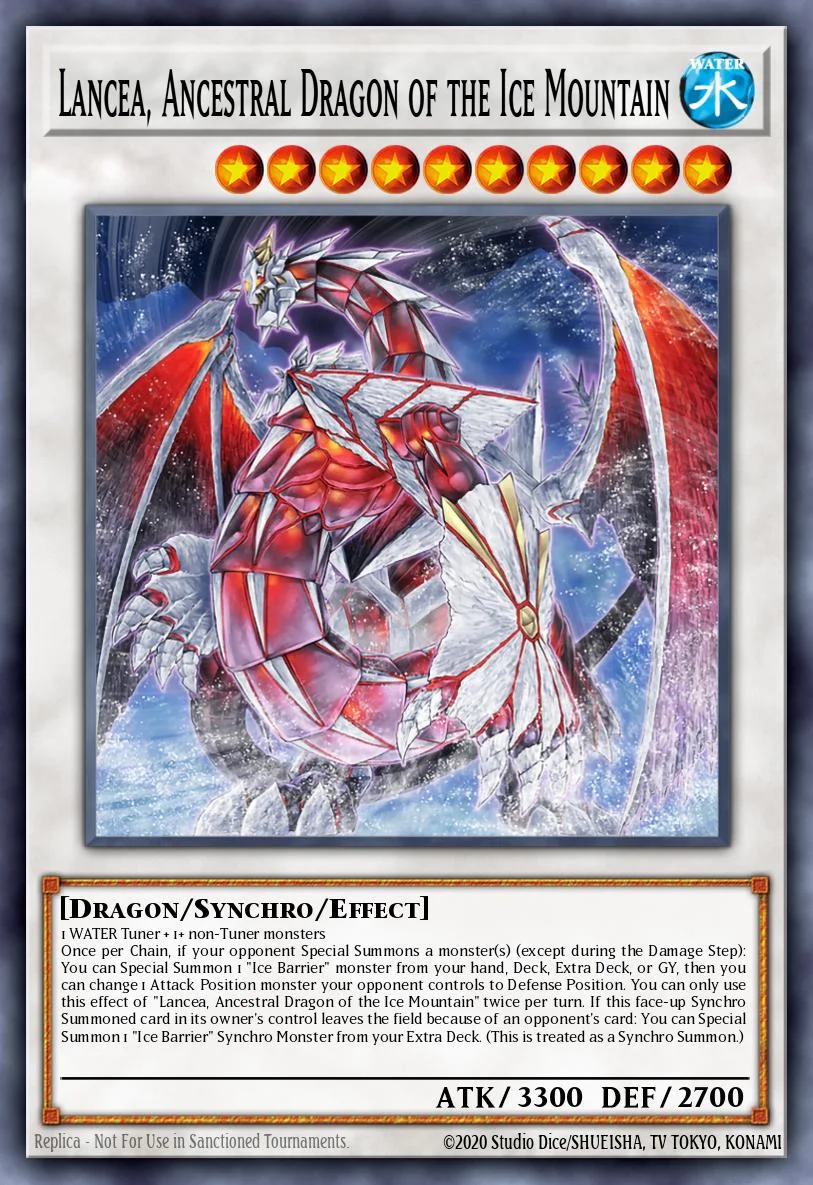 Lancea, Ancestral Dragon of the Ice Mountain 「EN」