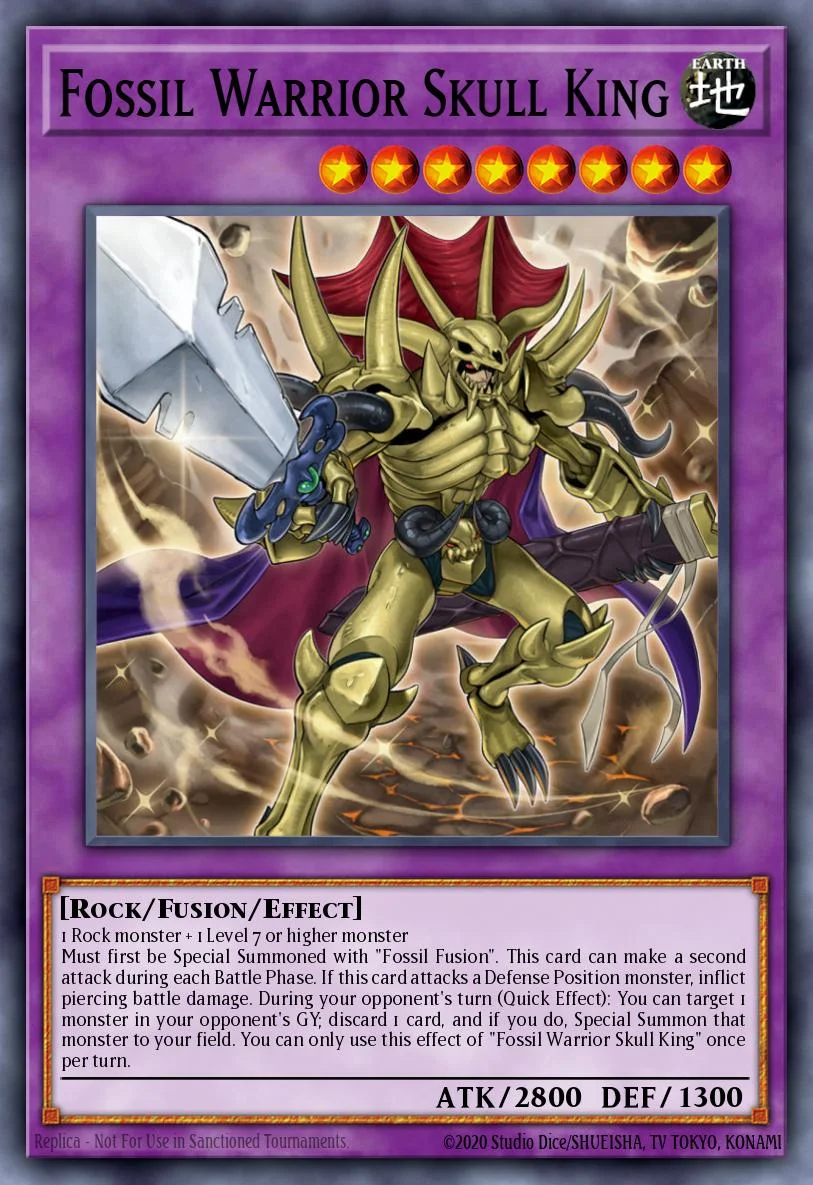 Fossil Warrior Skull King 「EN」
