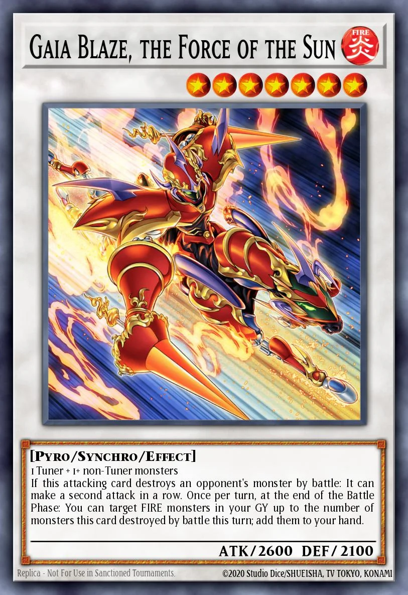 Gaia Blaze, the Force of the Sun 「EN」