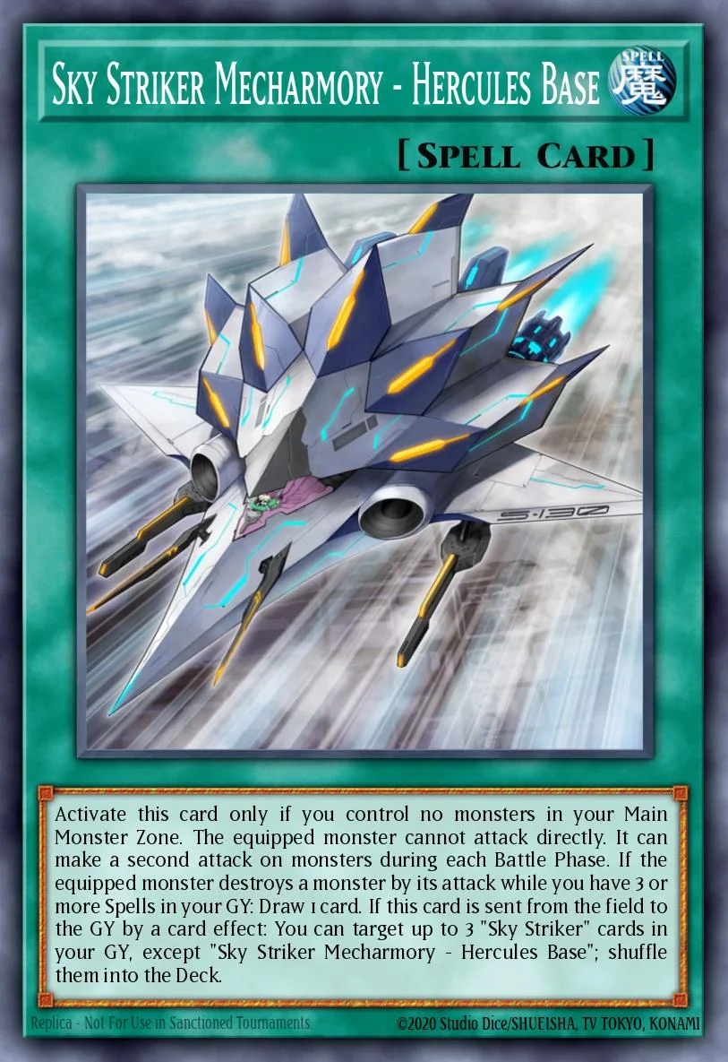 Sky Striker Mecharmory - Hercules Base 「EN」