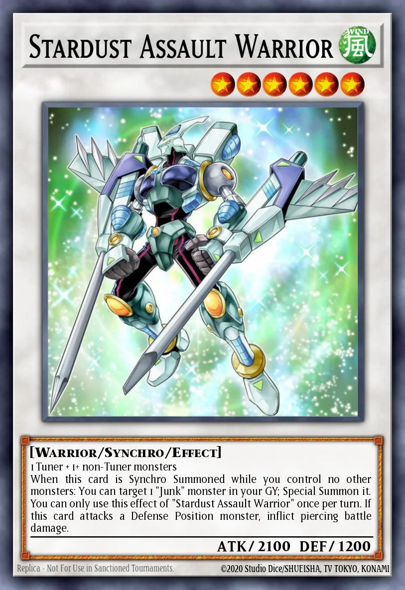 Stardust Assault Warrior 「EN」