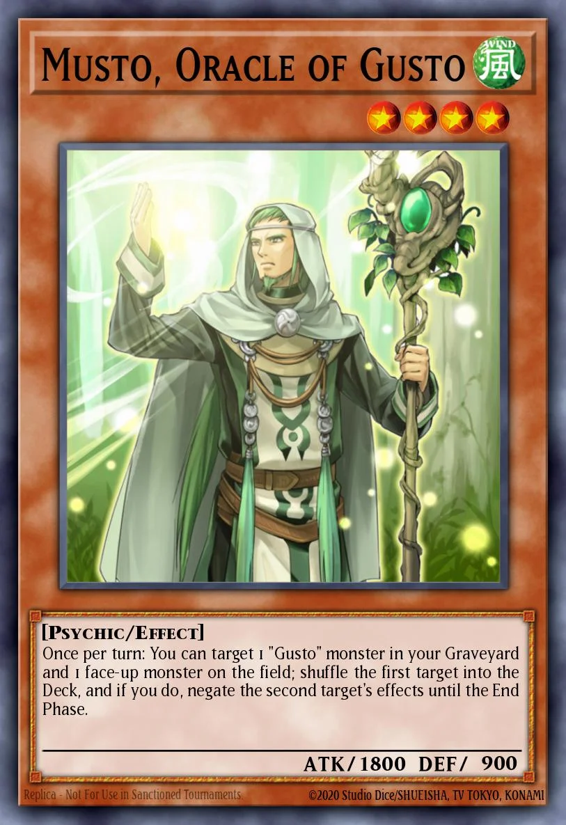 Musto, Oracle of Gusto 「EN」