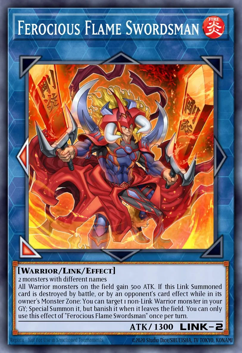 Ferocious Flame Swordsman 「EN」