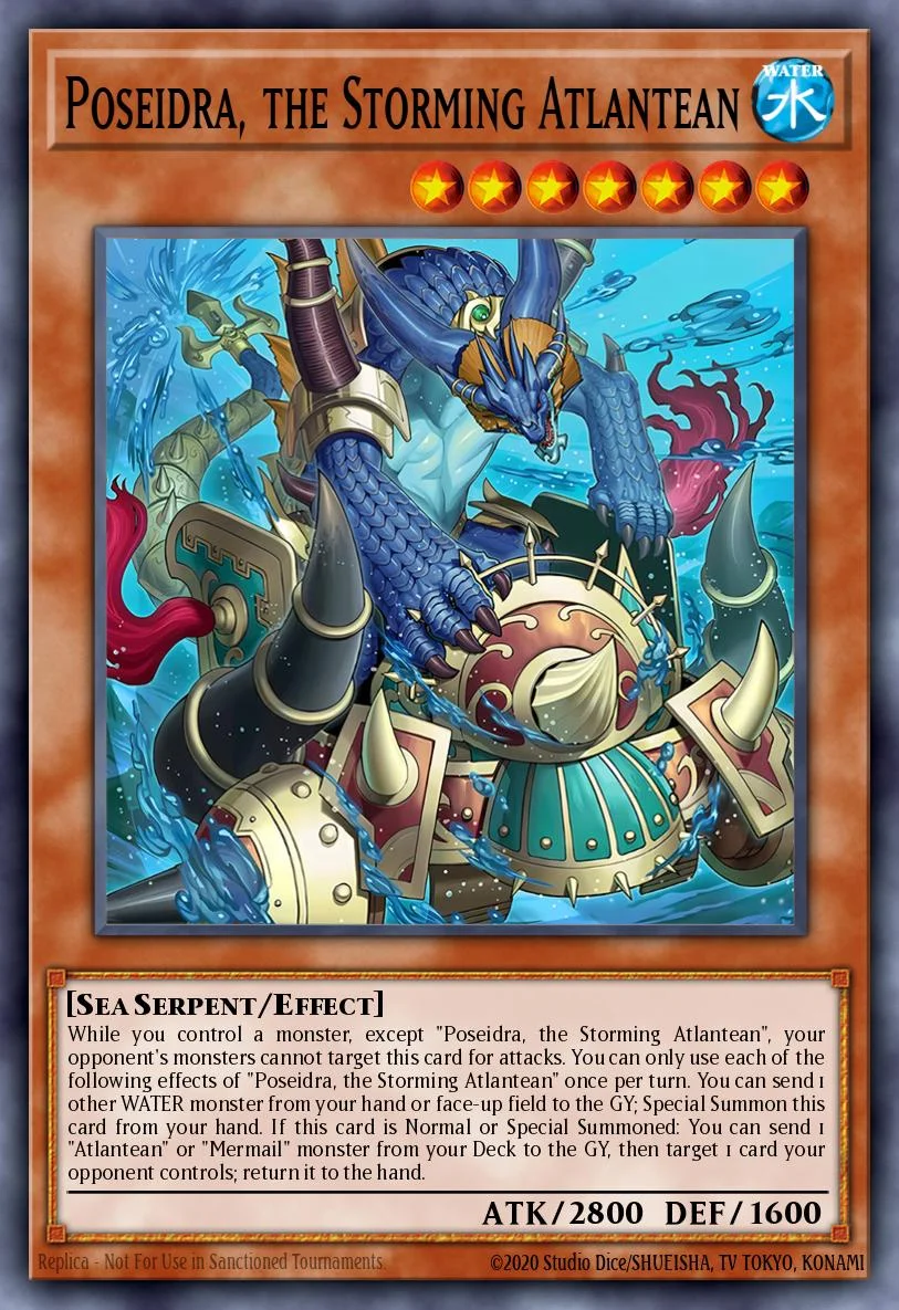 Poseidra, the Storming Atlantean 「EN」