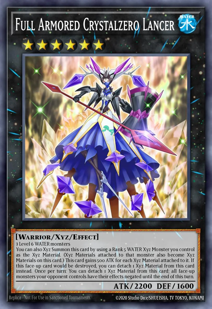 Full Armored Crystalzero Lancer 「EN」