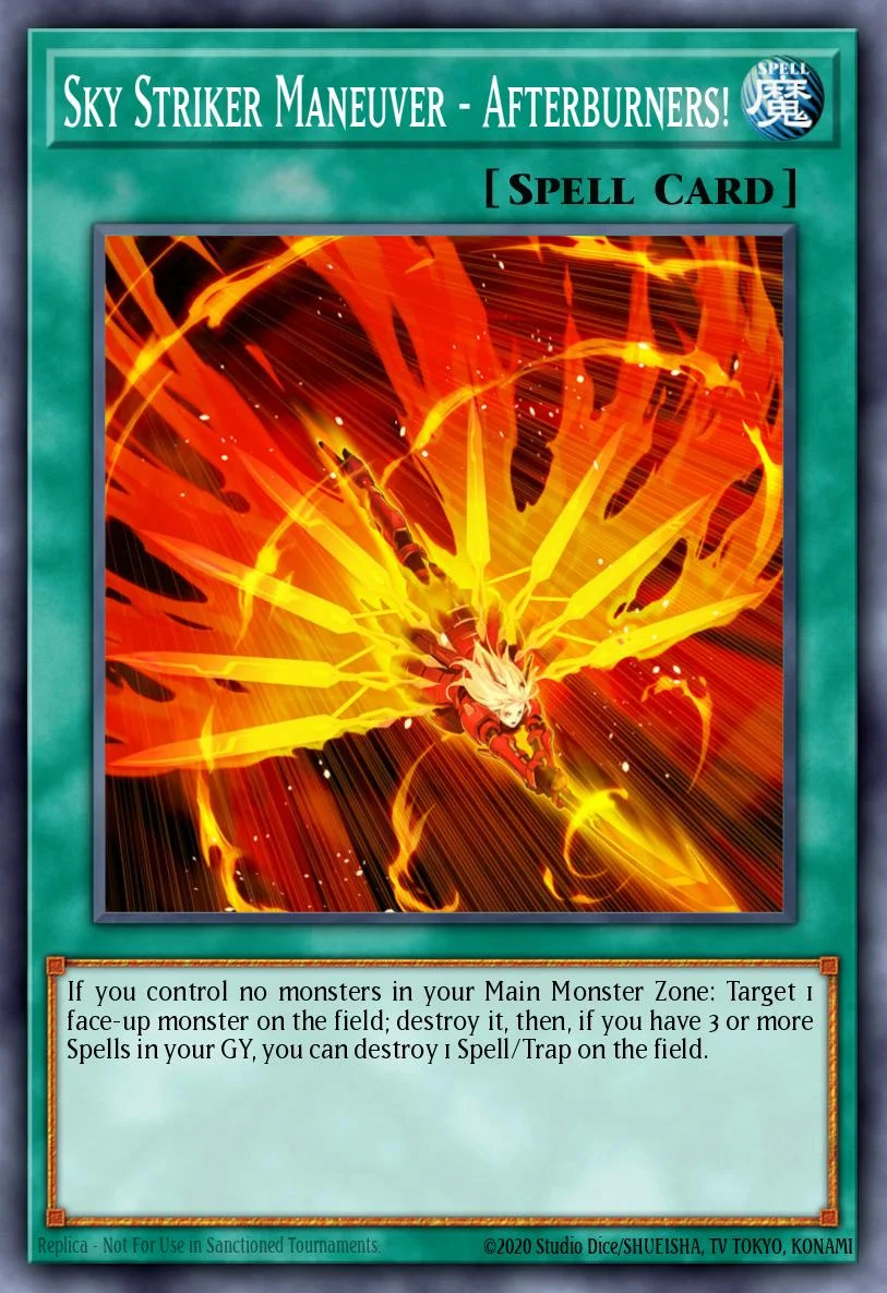 Sky Striker Maneuver - Afterburners! 「EN」