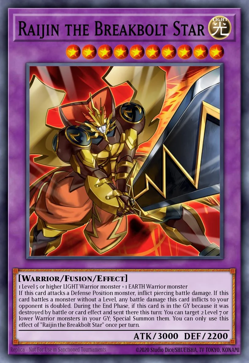Raijin the Breakbolt Star 「EN」