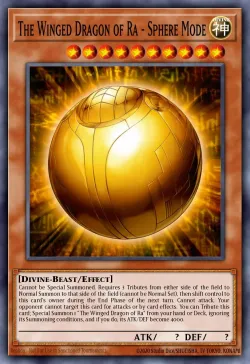 The Winged Dragon of Ra - Sphere Mode 「EN」