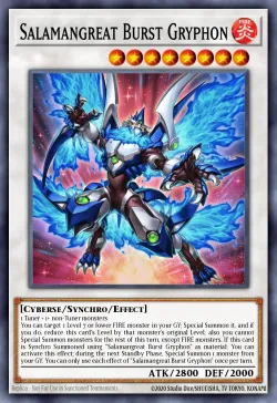 Salamangreat Burst Gryphon 「EN」