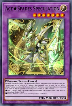 Ace★Spades Speculation #EN039 · Yu-Gi-Oh!