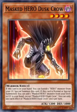 Masked HERO Dusk Crow #EN014 · Yu-Gi-Oh!
