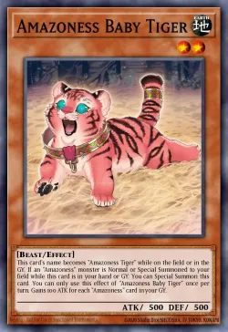 Amazoness Baby Tiger 「EN」