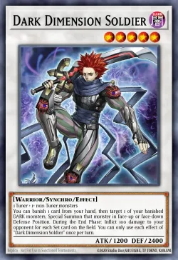 Dark Dimension Soldier 「EN」