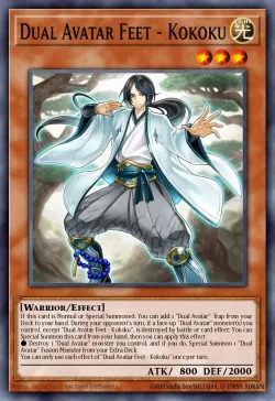 Dual Avatar Feet - Kokoku #EN015 · Yu-Gi-Oh!