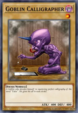 Goblin Calligrapher 「EN」