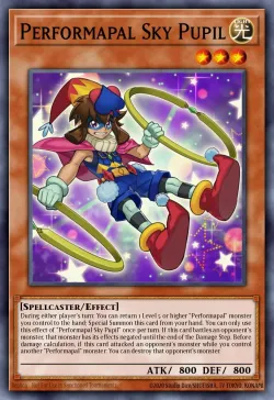 Performapal Sky Pupil #EN002 · Yu-Gi-Oh!