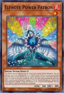 Elfnote Power Patron #EN013 · Yu-Gi-Oh!
