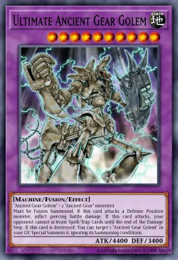 Ultimate Ancient Gear Golem 「EN」