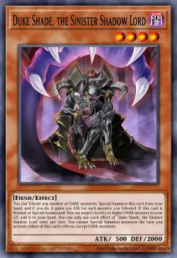 Duke Shade, the Sinister Shadow Lord 「EN」