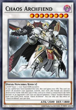 Chaos Archfiend #EN039 · Yu-Gi-Oh!