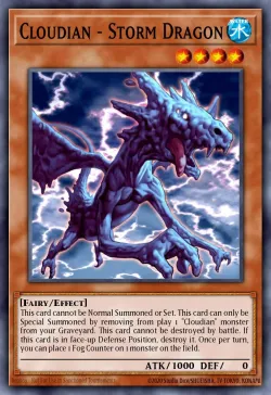 Cloudian - Storm Dragon #EN040 · Yu-Gi-Oh!