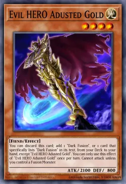 Evil HERO Adusted Gold 「EN」