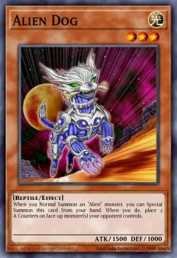 Alien Dog #EN033 · Yu-Gi-Oh!