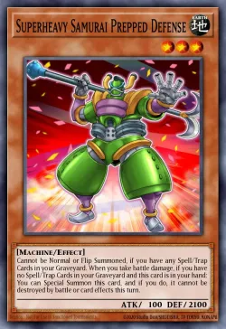 Superheavy Samurai Prepped Defense 「EN」
