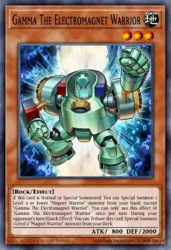Gamma The Electromagnet Warrior 「EN」