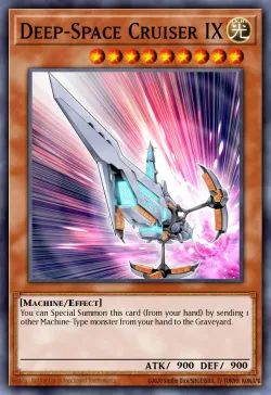 Deep-Space Cruiser IX #EN010 · Yu-Gi-Oh!