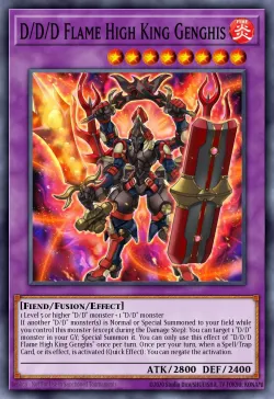 D/D/D Flame High King Genghis 「EN」