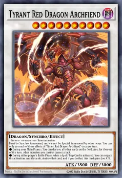 Tyrant Red Dragon Archfiend 「EN」